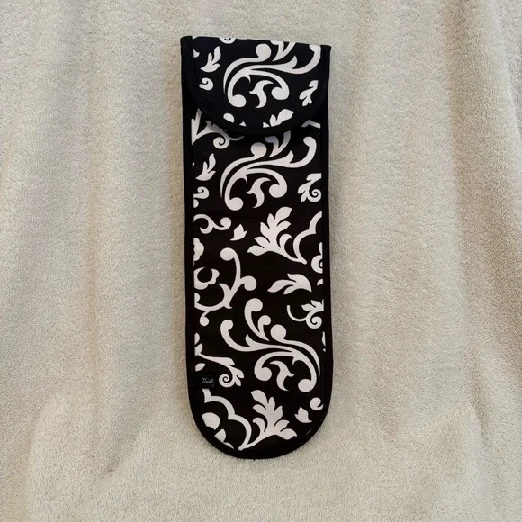 Thirty-One Black Parisian Pop Hot Hair Styling Tools Travel Case - Picture 1 of 8